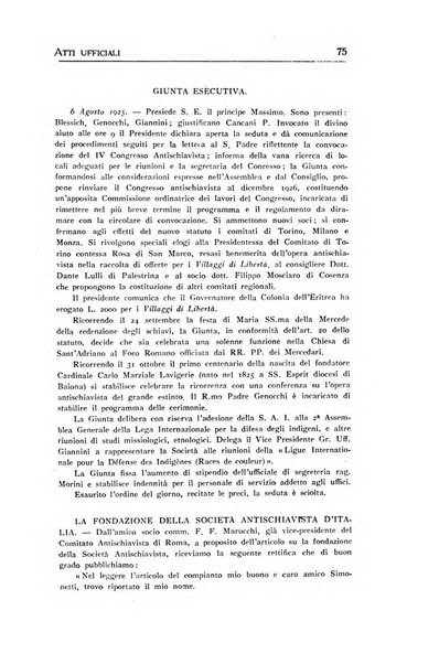 L'antischiavismo organo della Società antischiavista d'Italia e dei comitati antischiavisti nazionali